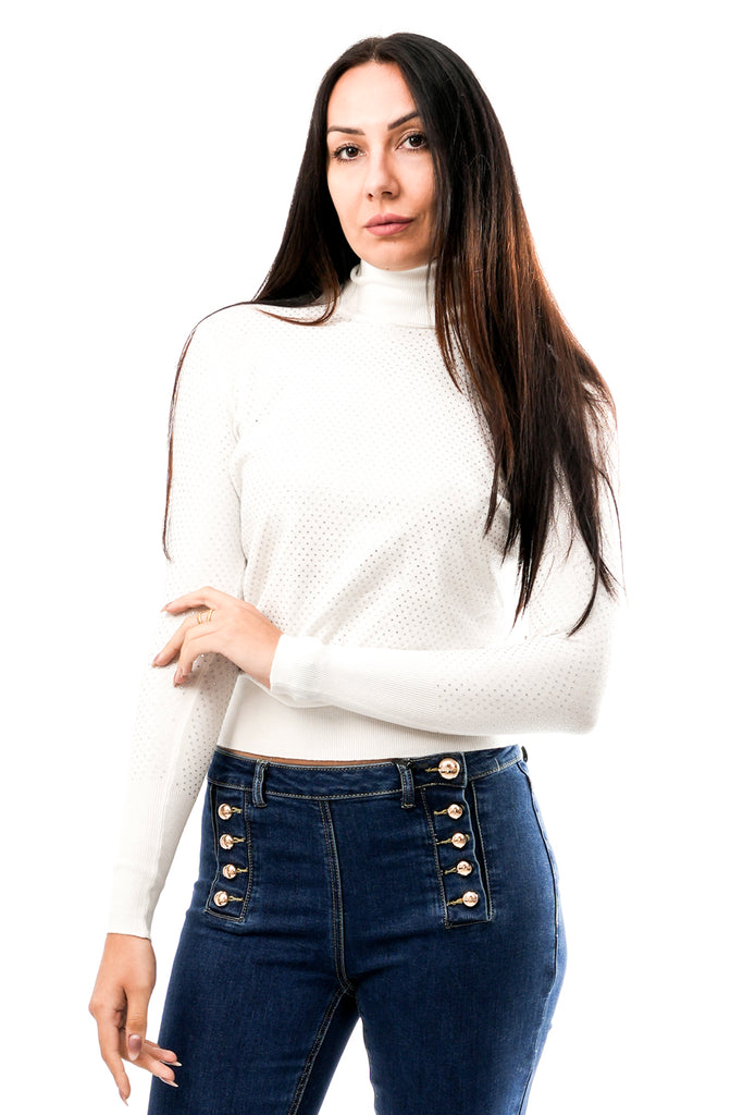 Maglia Donna No Secrets NS061 LATTE NS061 LATTE No Secrets 