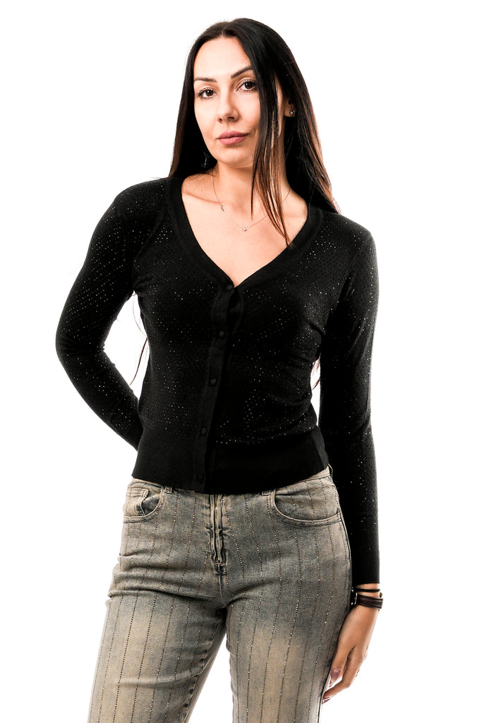 Cardigan Donna No Secrets NS063 LIQUIRIZIA NS063 LIQUIRIZIA No Secrets 