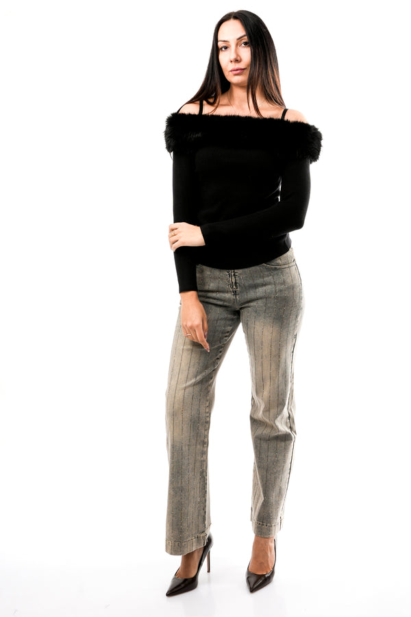Maglia Donna No Secrets NS070 LIQUIRIZIA NS070 LIQUIRIZIA No Secrets 