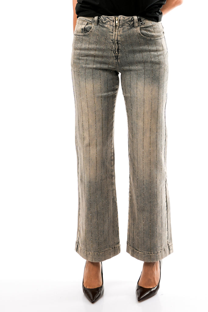 Jeans Donna No Secrets NS112 CARAMELLO DIAMANTI GOLD NS112 CARAMELLO DIAMANTI GOLD No Secrets 