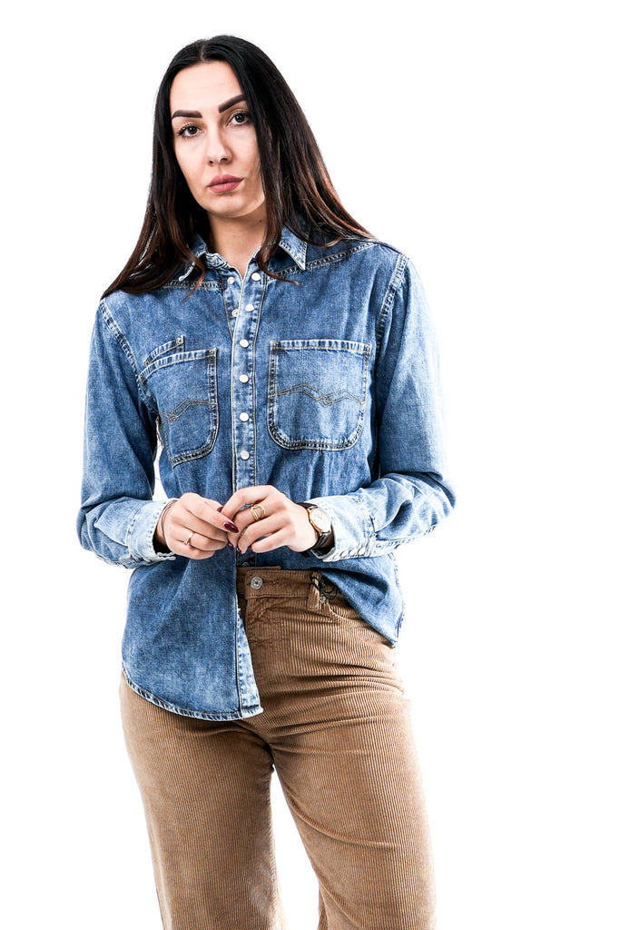 Camicia Donna Replay W2417 000 822 93A 009 W2417 000 822 93A 009 Replay 