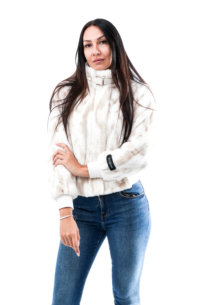 Pelliccia Donna Rino & pelle AMBRA.7012511 BIRCH FROZEN FLOWER AMBRA.7012511 BIRCH FROZEN FLOWER Rino & pelle 