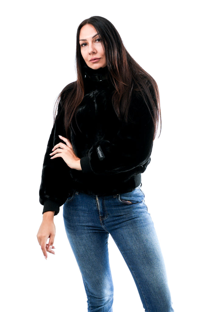 Pelliccia Donna Rino & pelle AMBRA.7012511 BLACK AMBRA.7012511 BLACK Rino & pelle 