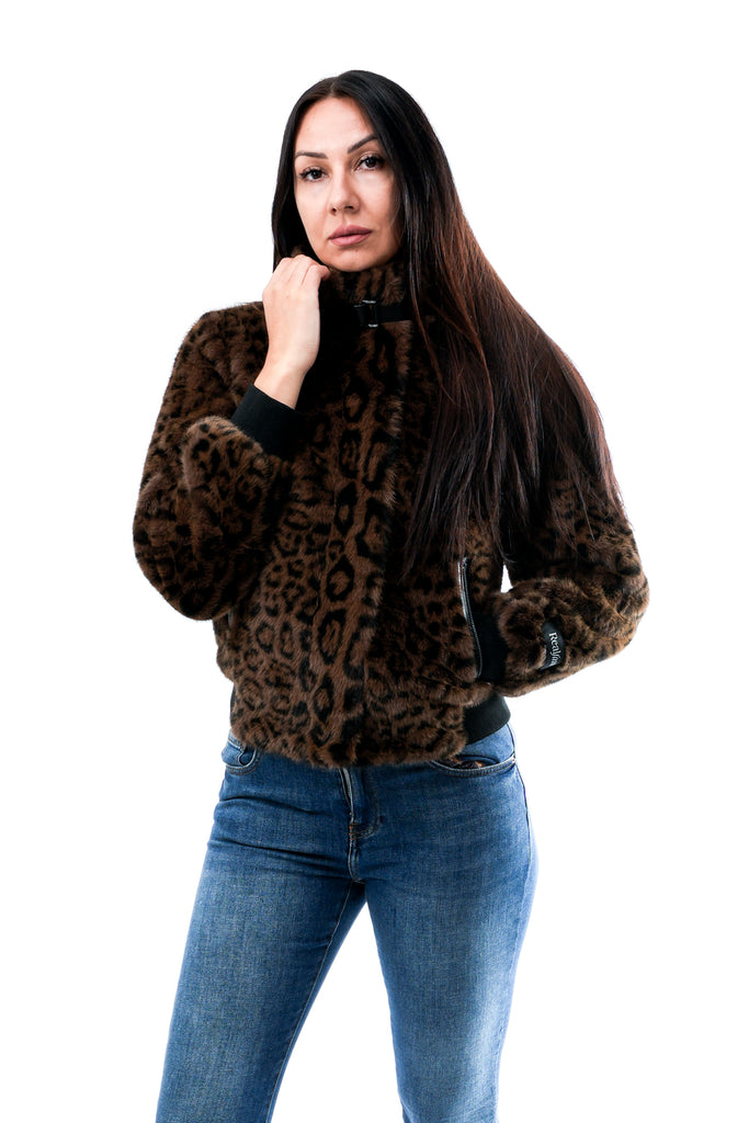 Pelliccia Donna Rino & pelle AMBRA.7012511 LEOPARD AMBRA.7012511 LEOPARD Rino & pelle 