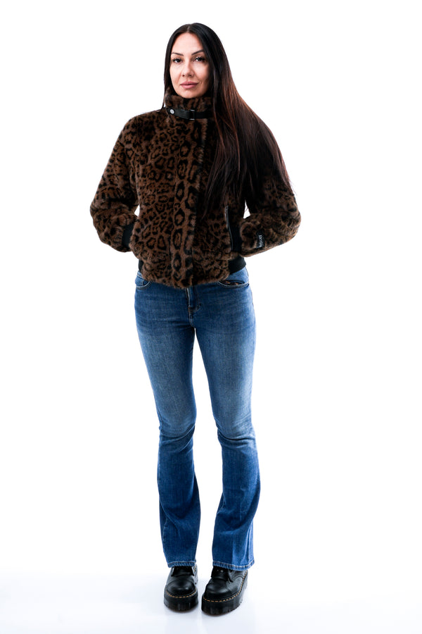 Pelliccia Donna Rino & pelle AMBRA.7012511 LEOPARD AMBRA.7012511 LEOPARD Rino & pelle 