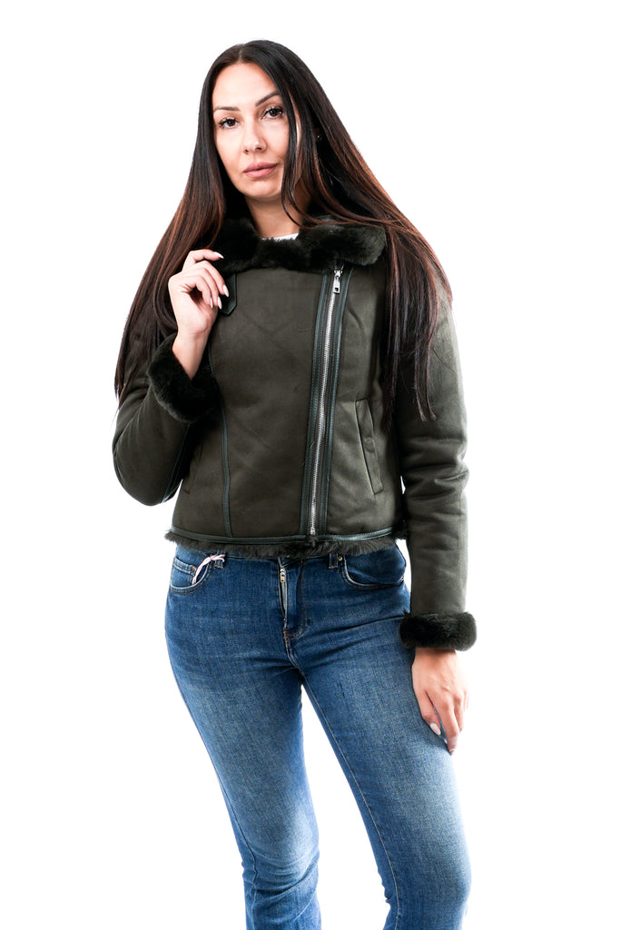 Giubbino Donna Rino & pelle BACIA.7002512 DEEP IRON BACIA.7002512 DEEP IRON Rino & pelle 