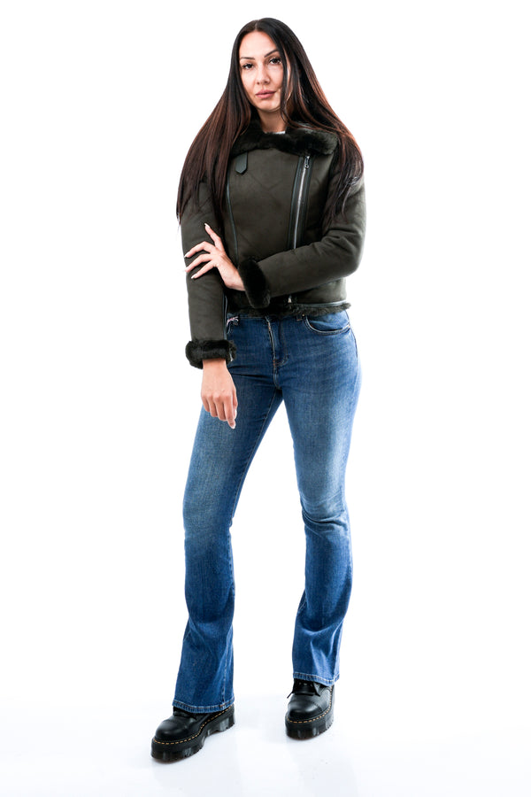 Giubbino Donna Rino & pelle BACIA.7002512 DEEP IRON BACIA.7002512 DEEP IRON Rino & pelle 