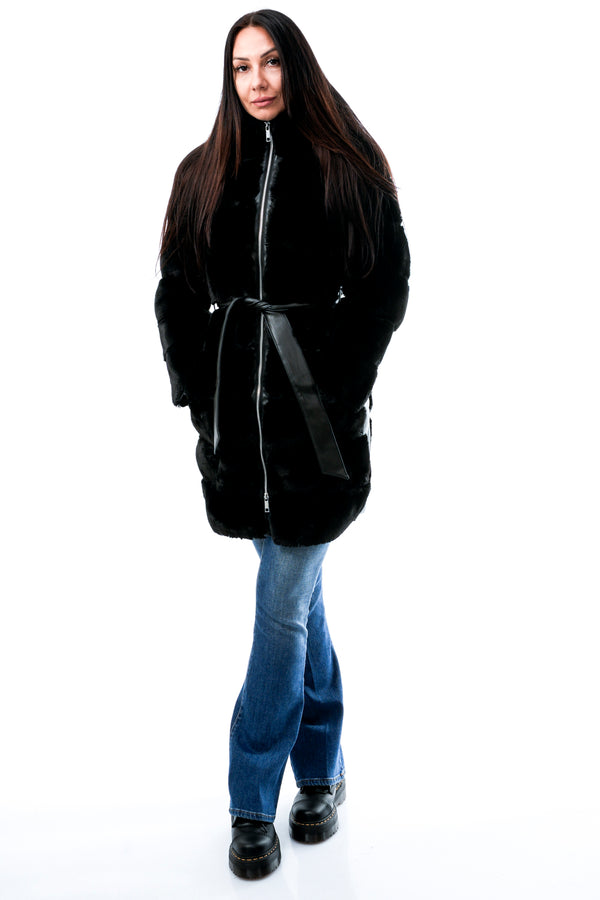 Cappotto Donna Rino & pelle BRIDGET.7002512 BLACK BRIDGET.7002512 BLACK Rino & pelle 