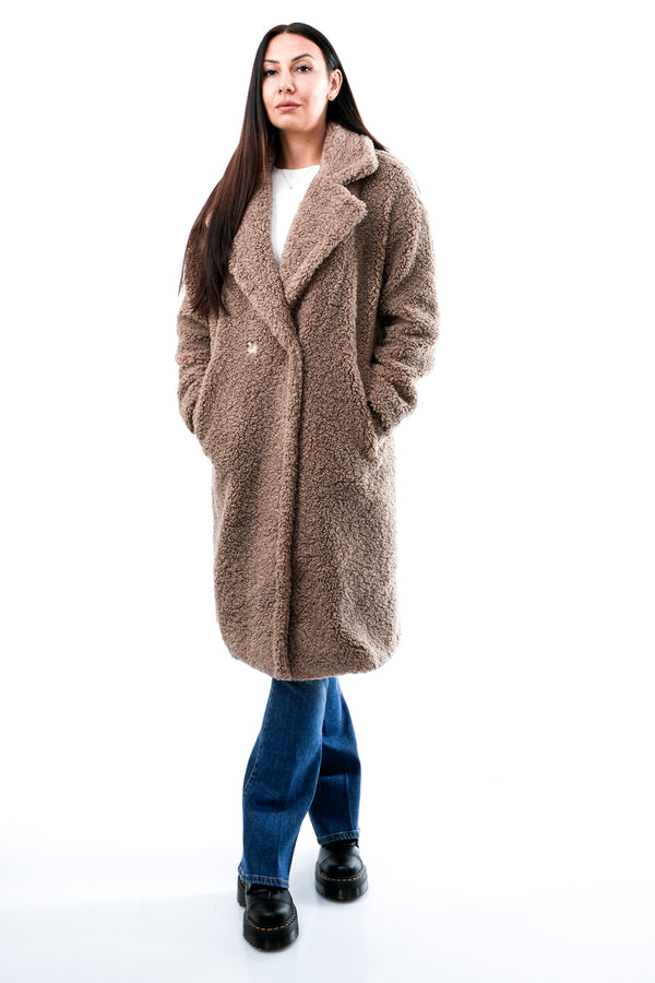 Cappotto Donna Rino & pelle ELICIA.7002512 TOFFEE ELICIA.7002512 TOFFEE Rino & pelle 