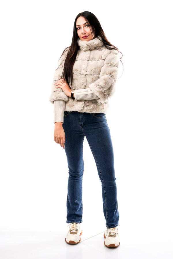 Giubbino Donna Rino & pelle FELINE.7002512 BIRCH FELINE.7002512 BIRCH Rino & pelle 