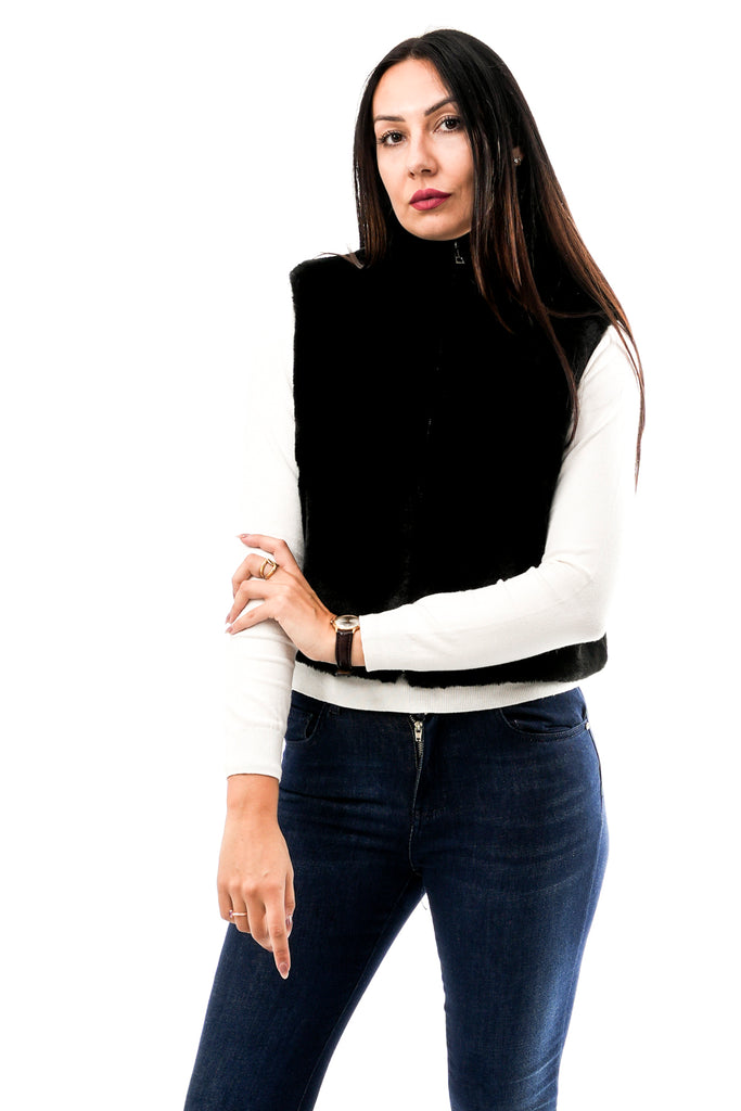 Gilet Donna Rino & pelle LISON.7002511 BLACK LISON.7002511 BLACK Rino & pelle 