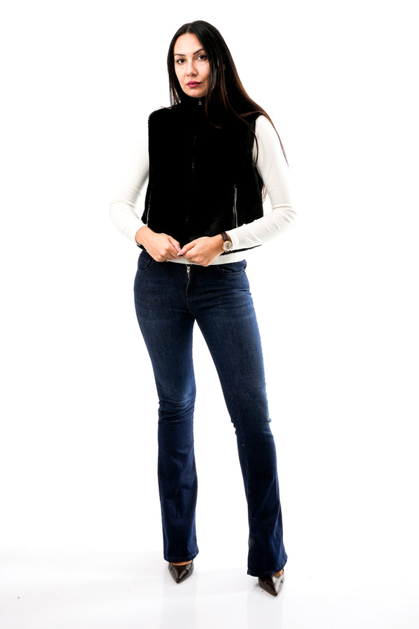 Gilet Donna Rino & pelle LISON.7002511 BLACK LISON.7002511 BLACK Rino & pelle 