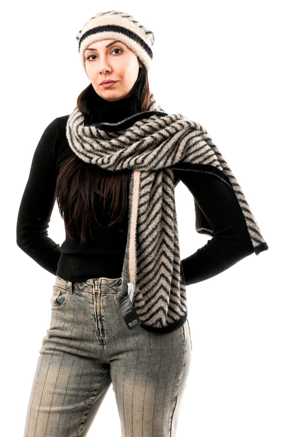 Sciarpa Donna Rino & pelle NEELTJE.5002511 OAT BLACK NEELTJE.5002511 OAT BLACK Rino & pelle 