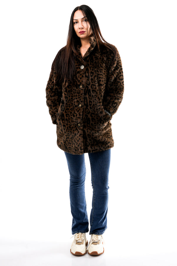 Cappotto Donna Rino & pelle NONNA.7012511 LEOPARD NONNA.7012511 LEOPARD Rino & pelle 