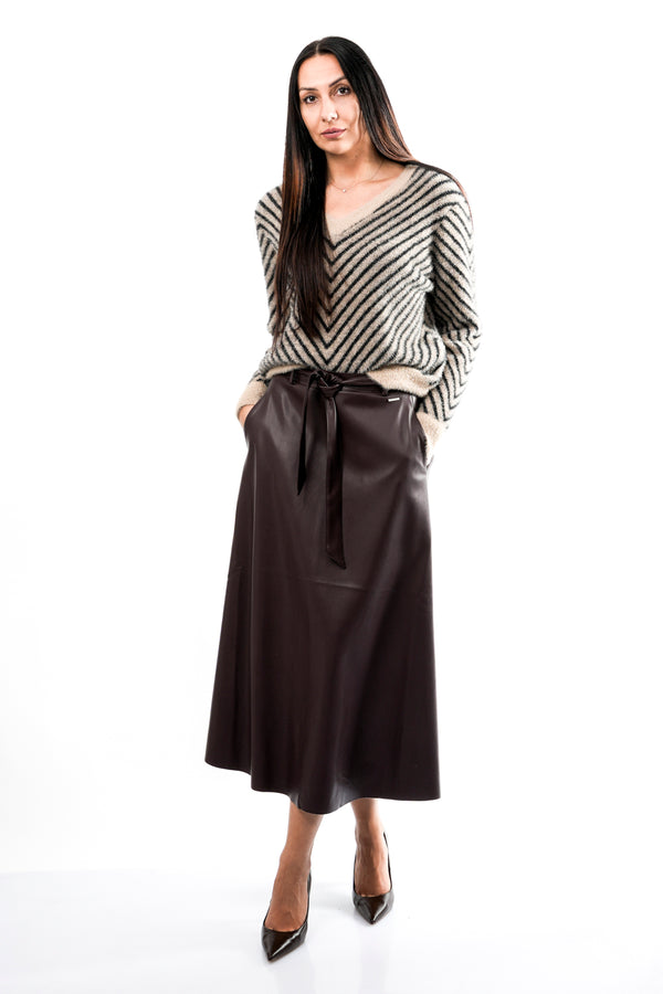Maglia Donna Rino & pelle RAFFI.5002511 OAT BLACK RAFFI.5002511 OAT BLACK Rino & pelle 