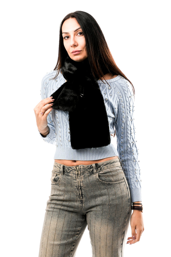 Sciarpa Donna Rino & pelle STIP.7002512 BLACK STIP.7002512 BLACK Rino & pelle 