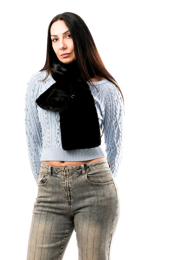 Sciarpa Donna Rino & pelle STIP.7002512 BLACK STIP.7002512 BLACK Rino & pelle 