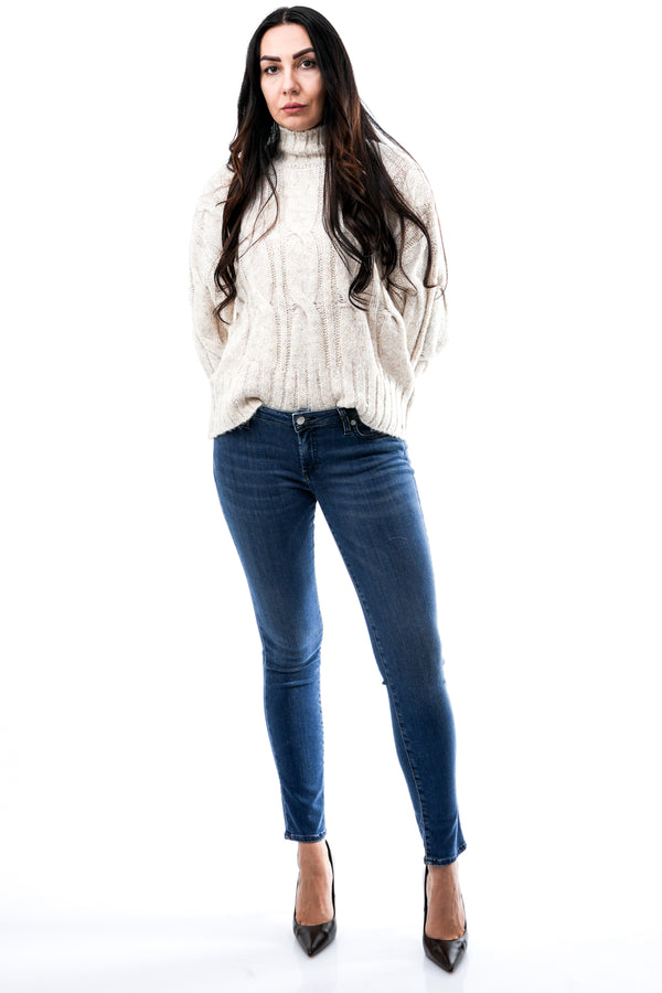 Maglia Donna Rino & pelle TAFFIE.5002513 BIRCH MELANGE TAFFIE.5002513 BIRCH MELANGE Rino & pelle 