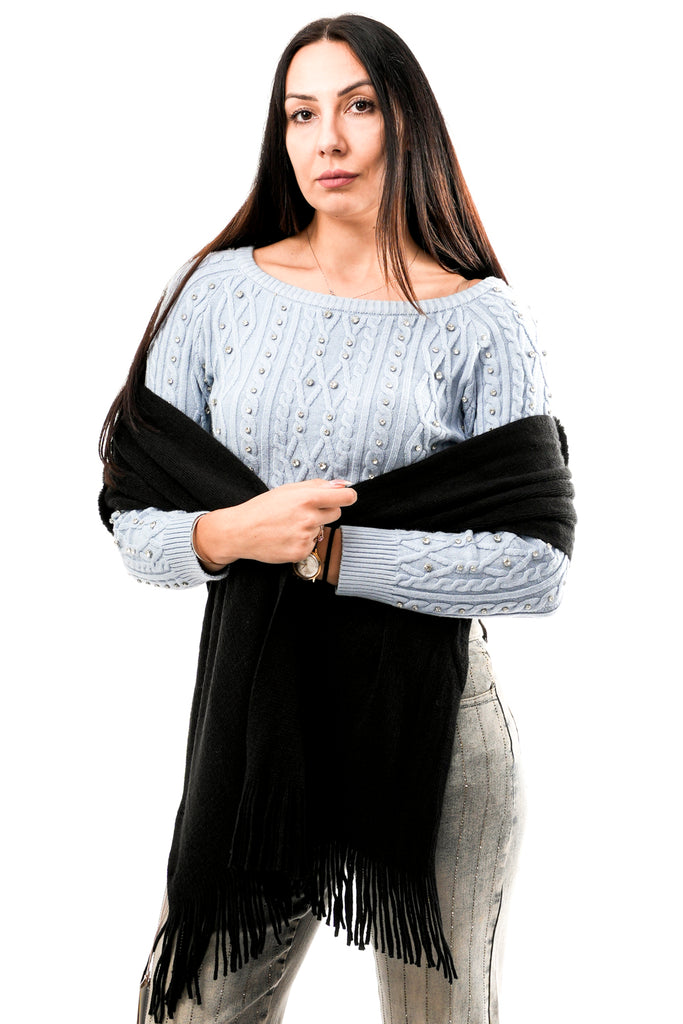 Sciarpa Donna Rino & pelle VLIEN.7002512 BLACK VLIEN.7002512 BLACK Rino & pelle 