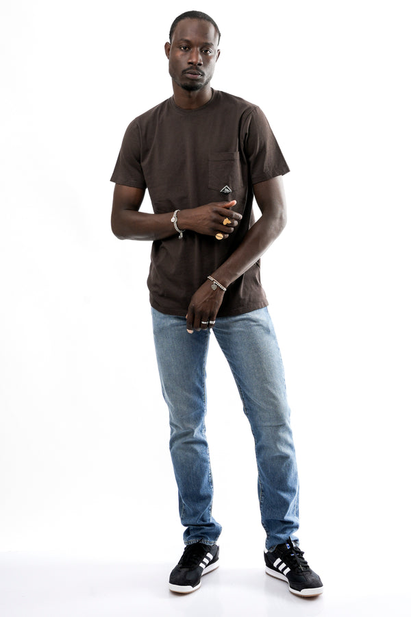 T-shirt Uomo Roy Roger  T-SHIRT POCKET RRU90048 C0491 T-SHIRT POCKET RRU90048 C0491 Roy Roger 