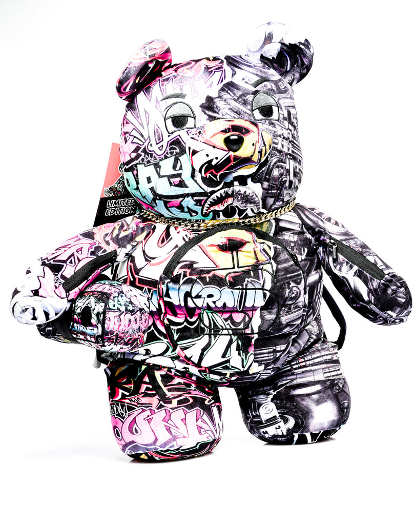 Zaino Unisex Sprayground SPLIT CYBERSHARK MONEYBEAR TEDDY 910B8052NSZ SPLIT CYBERSHARK MONEYBEAR TEDDY 910B8052NSZ Sprayground 