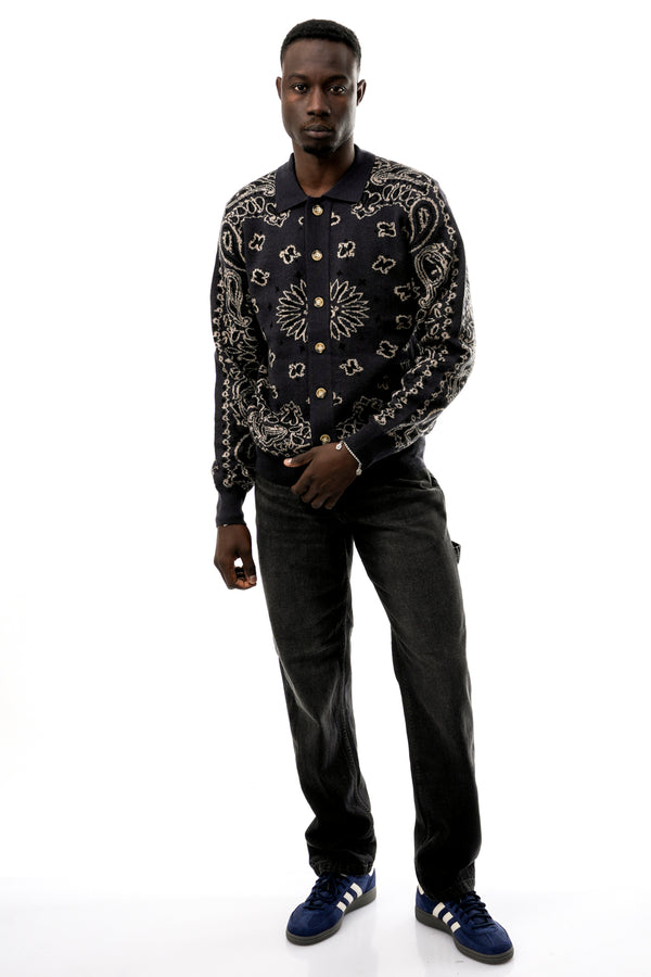 Maglia Uomo Tooco M PLK BANDANA NAVY M PLK BANDANA NAVY Tooco 
