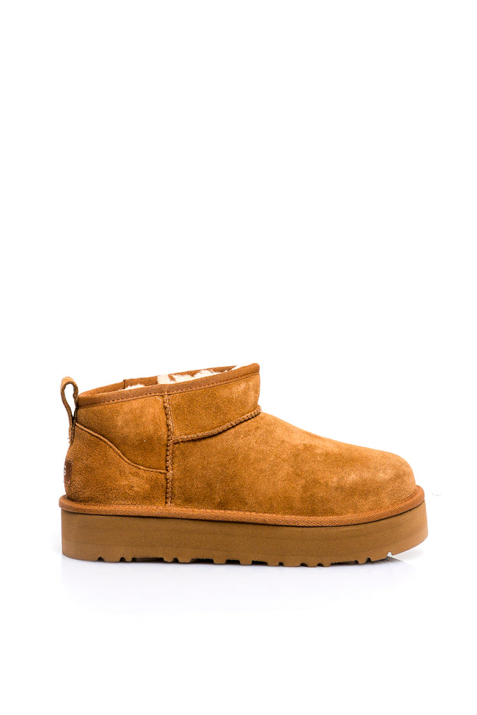 Scarpe Bambino Ugg KID'S CLASSIC ULTRA MINI PLATFORM 115779 CHESTNUT KIDS CLASSIC ULTRA MINI PLATFORM 115779 CHESTNUT Ugg 