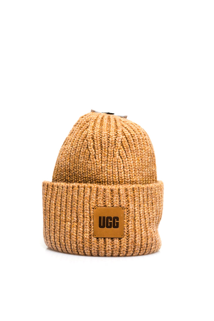 Berretta Unisex Ugg U CHUNKY RIB BEANIE 20061 CAMEL U CHUNKY RIB BEANIE 20061 CAMEL Ugg 