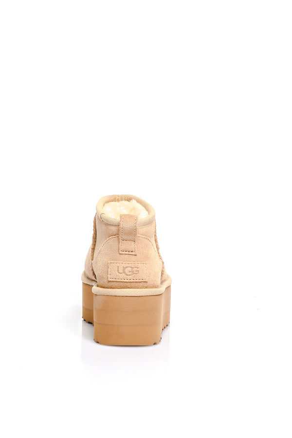 Scarpe Donna Ugg W CLASSIC ULTRA MINI PLATFORM 1135092 SAND W CLASSIC ULTRA MINI PLATFORM 1135092 SAND Ugg 
