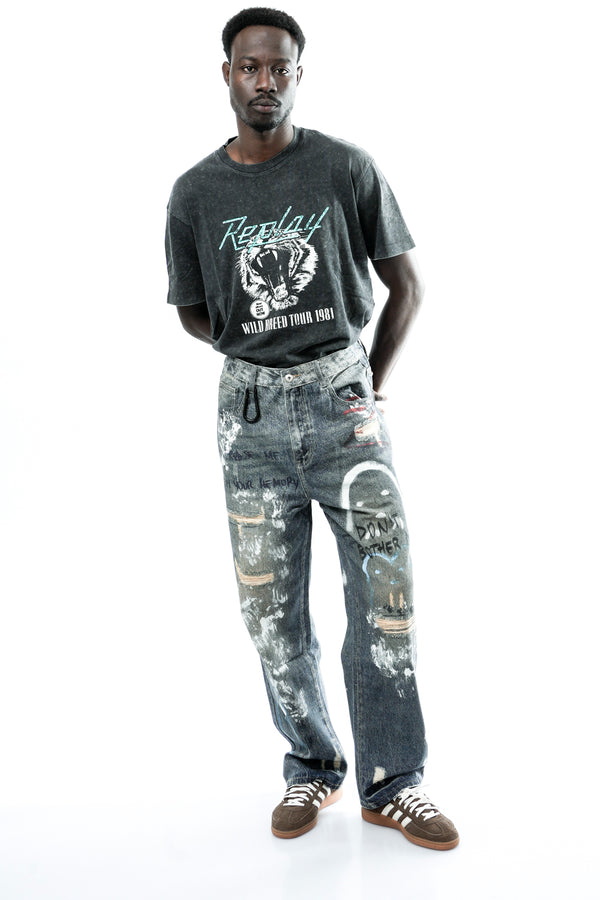 Jeans Uomo Acupuncture ORIGINAL BASQ WASH ORIGINAL BASQ WASH Acupuncture 