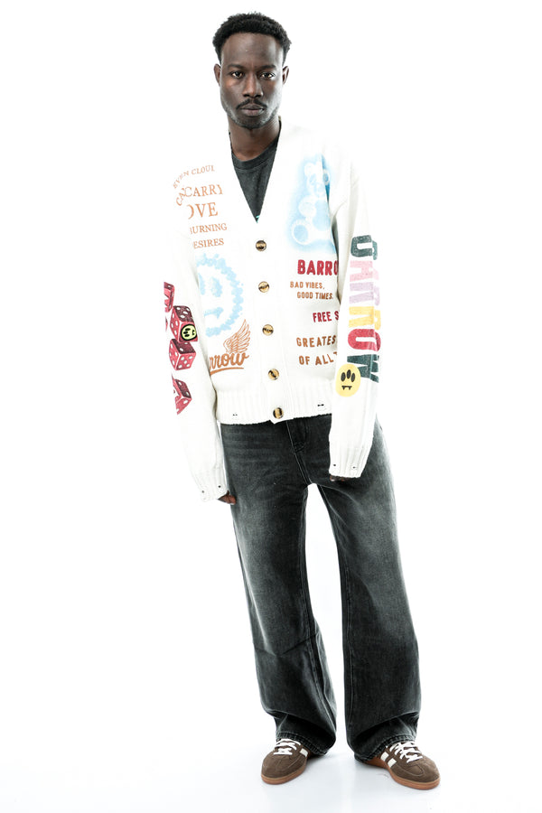 Cardigan Unisex Barrow F6BWUACA039 412 F6BWUACA039 412 Barrow 