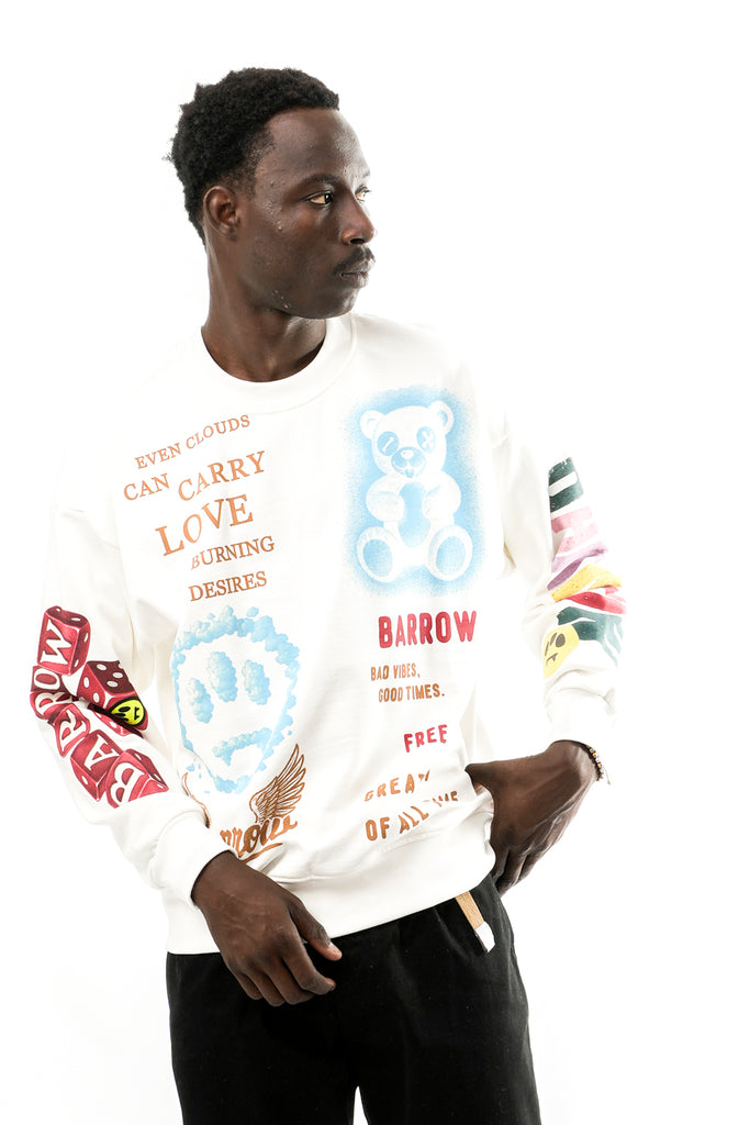 Felpa Unisex F6BWUASW073 412 Barrow 