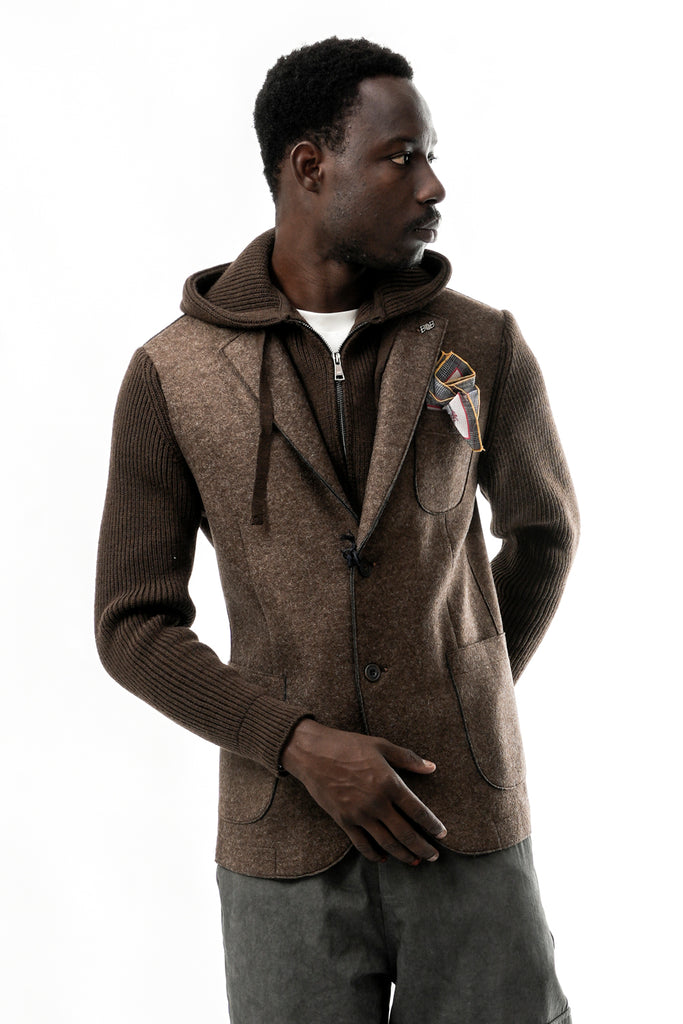 Giacca Uomo SMITH444 T444 CIOCCOLATO Bob 