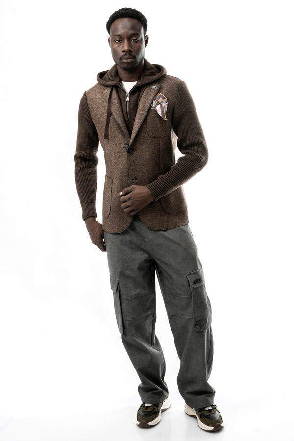 Giacca Uomo SMITH444 T444 CIOCCOLATO Bob 