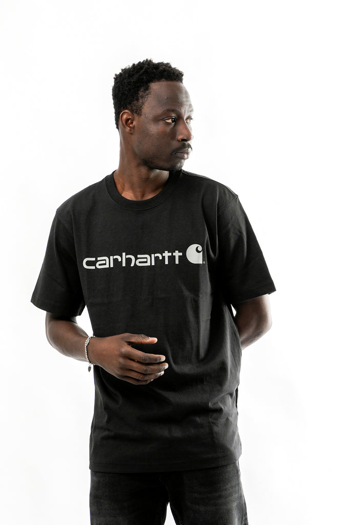 T-shirt Uomo Carhartt 103361 BLACK/GRAY 103361 BLACK/GRAY Carhartt 