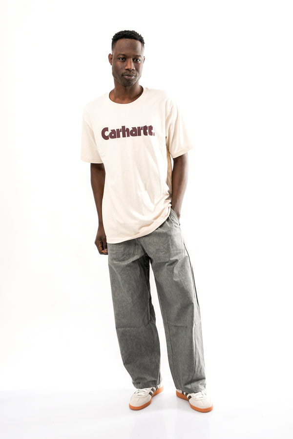 T-shirt Uomo Carhartt 107046 OAT MILK 107046 OAT MILK Carhartt 