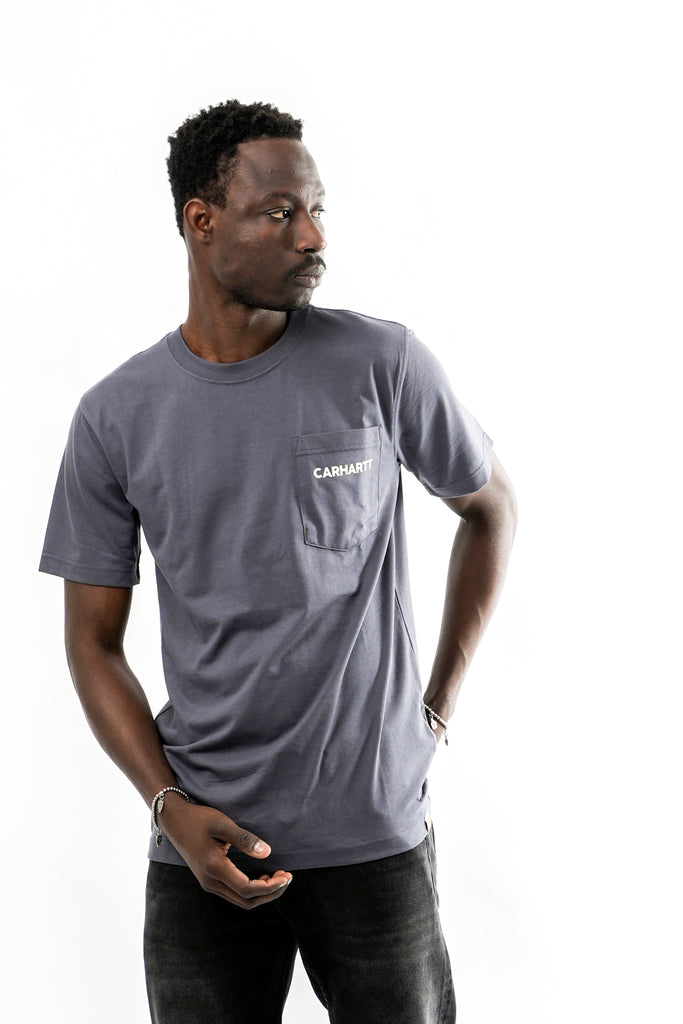 T-shirt Uomo Carhartt 107437 BLUESTONE 107437 BLUESTONE Carhartt 