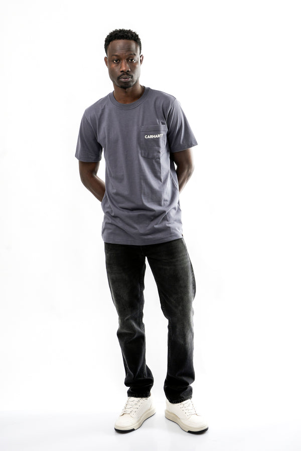 T-shirt Uomo Carhartt 107437 BLUESTONE 107437 BLUESTONE Carhartt 