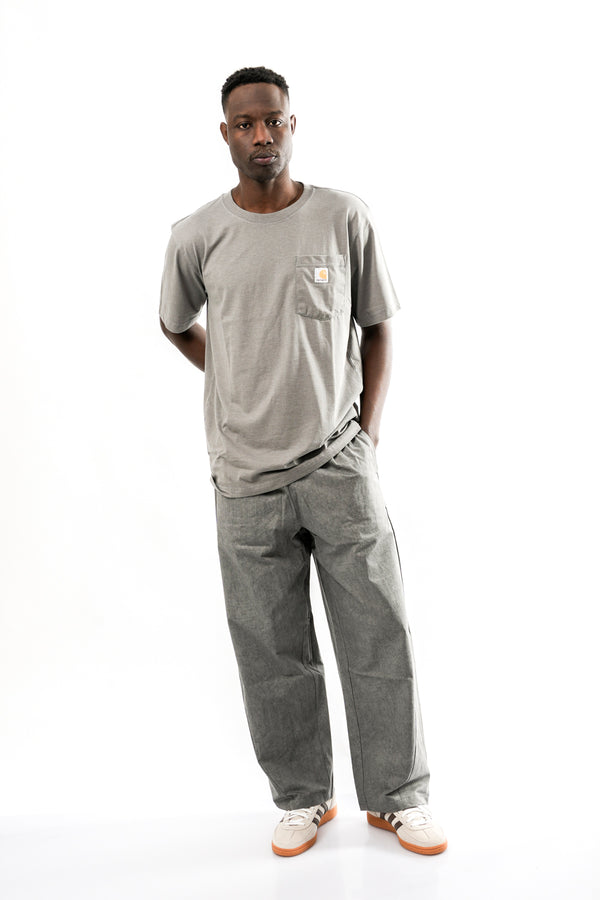T-shirt Uomo Carhartt 107455 WEATHER ASH HEATHER 107455 WEATHER ASH HEATHER Carhartt 