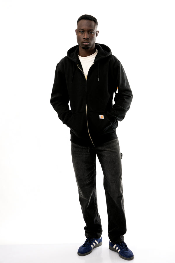 Felpa Unisex Carhartt ZIP HOODED K122 BLACK ZIP HOODED K122 BLACK Carhartt 