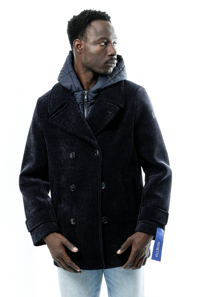 Cappotto Uomo H. CHEST PEACOAT ALBA 0303 Distretto12 