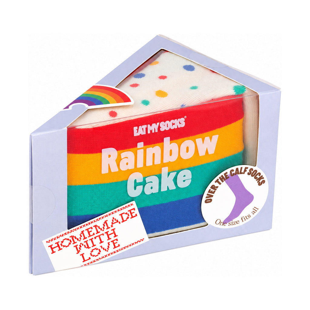 Calze Unisex EMS SOCKS EMSNOCCARA RAINBOW CAKE EAT MY SOCKS 