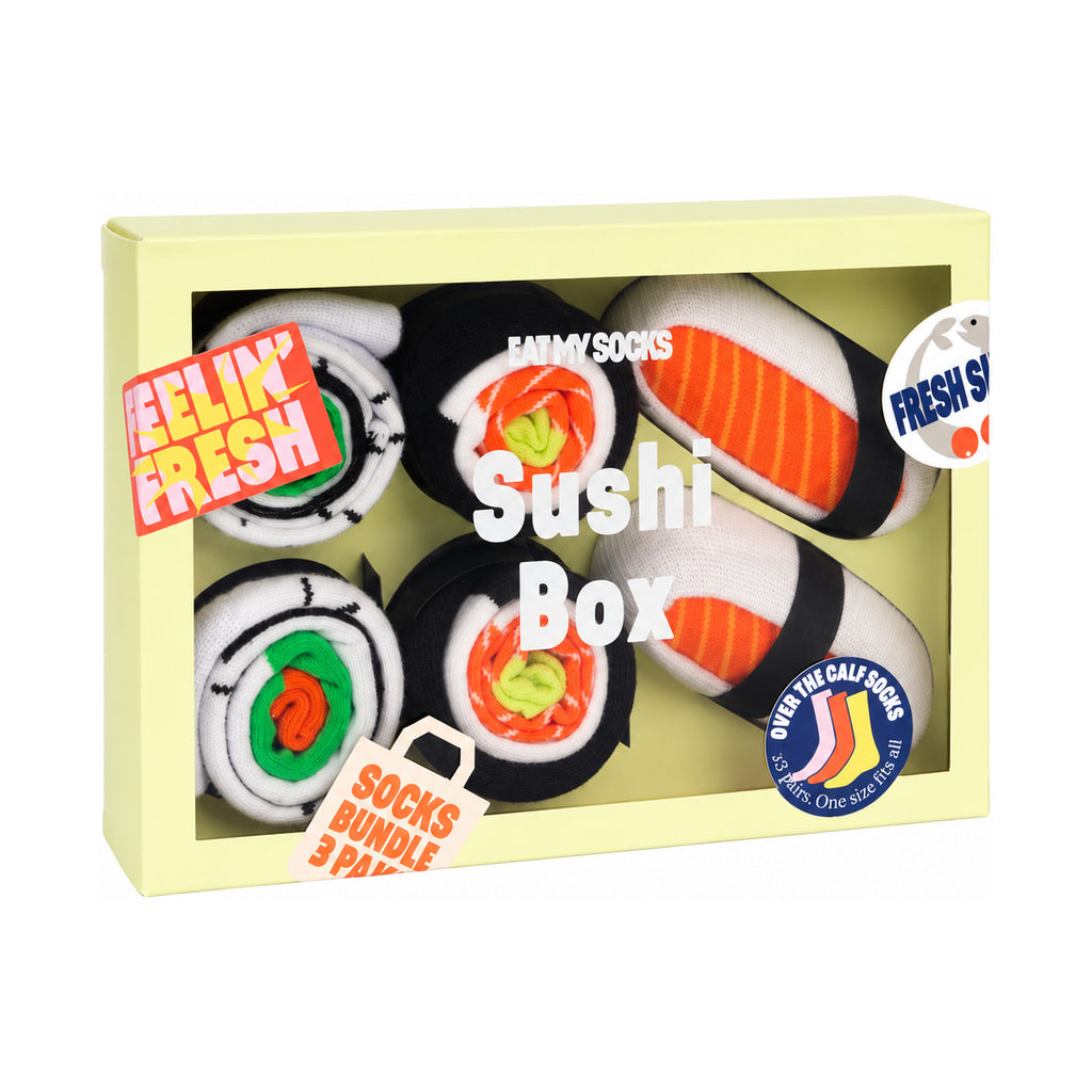Calze Unisex EMS SOCKS EMSNOCSUX3 SUSHI BOX 3 EAT MY SOCKS 