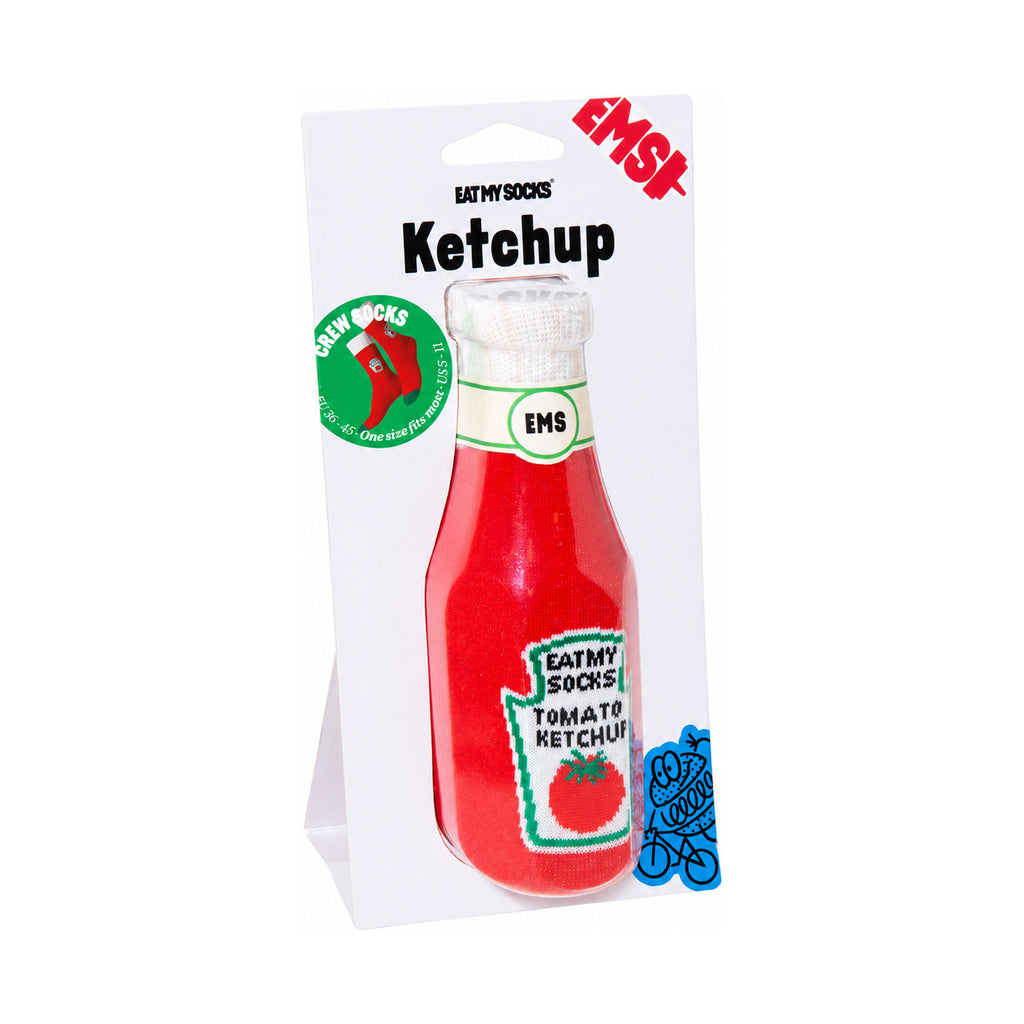 Calze Unisex EMS SOCKS EMSSAFTKET KETCHUP EAT MY SOCKS 