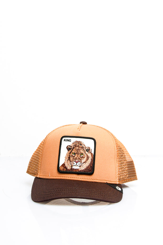 Cappello Unisex Goorin Bros. ANIMAL CAP KING BLACK WHITE ANIMAL CAP 2459 HEAT KING Goorin Bros. 