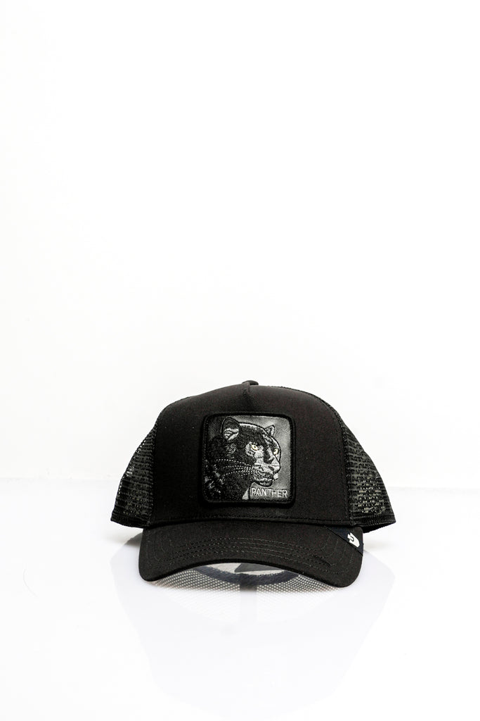 Cappello Unisex Goorin Bros. ANIMAL CAP KING BLACK WHITE ANIMAL CAP 2510 VOID PANTHER Goorin Bros. 