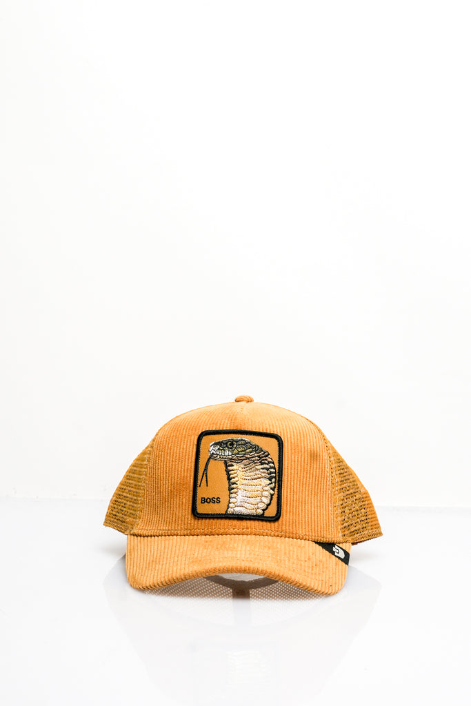 Cappello Unisex Goorin Bros. ANIMAL CAP FREEDOM HORSE BLACK ANIMAL CAP AMB01 CORDURPY BOSS Goorin Bros. 
