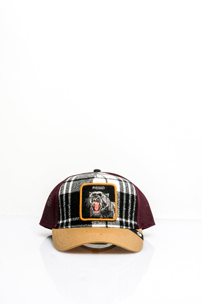 Cappello Unisex Goorin Bros. ANIMAL CAP FREEDOM HORSE BLACK ANIMAL CAP VOI01 BRIT PANTHER Goorin Bros. 