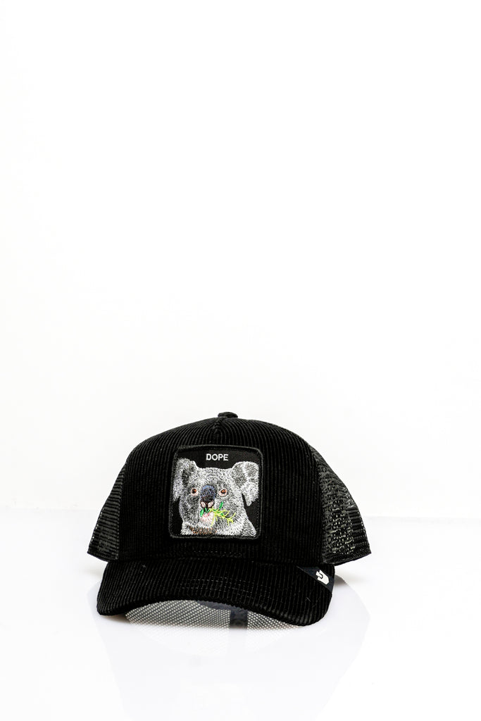 Cappello Unisex Goorin Bros. ANIMAL CAP FREEDOM HORSE BLACK ANIMAL CAP VOI01 CORDUROY DOPE Goorin Bros. 