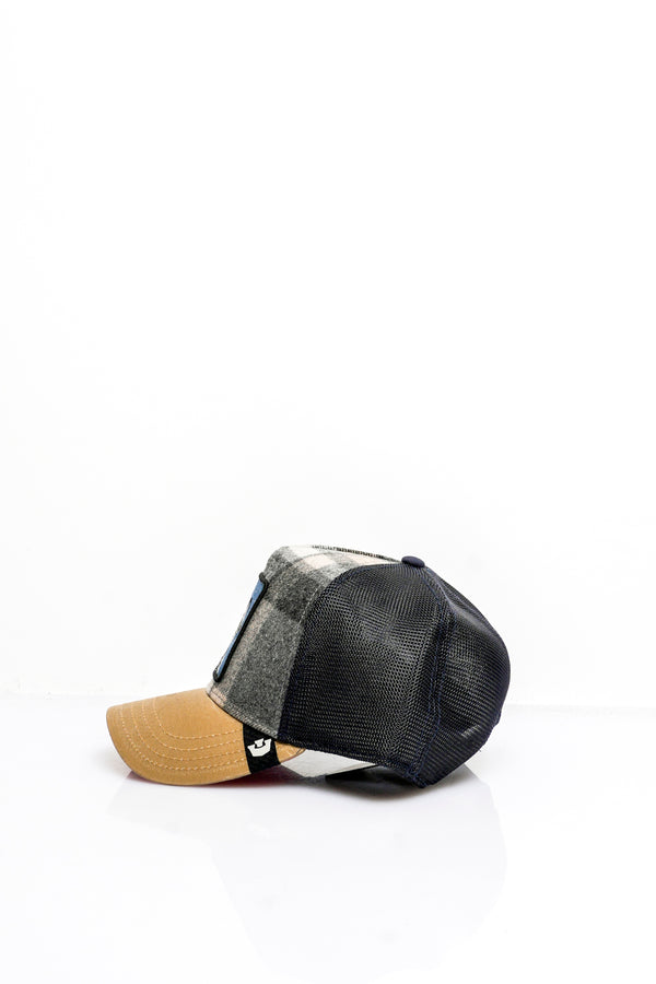 Cappello Unisex Goorin Bros. ANIMAL CAP FREEDOM HORSE BLACK ANIMAL CAP WAX01 BRIT FRENCHIE Goorin Bros. 